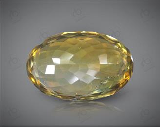 Yellow Citrine Natural Certified  9.17CTS-8419